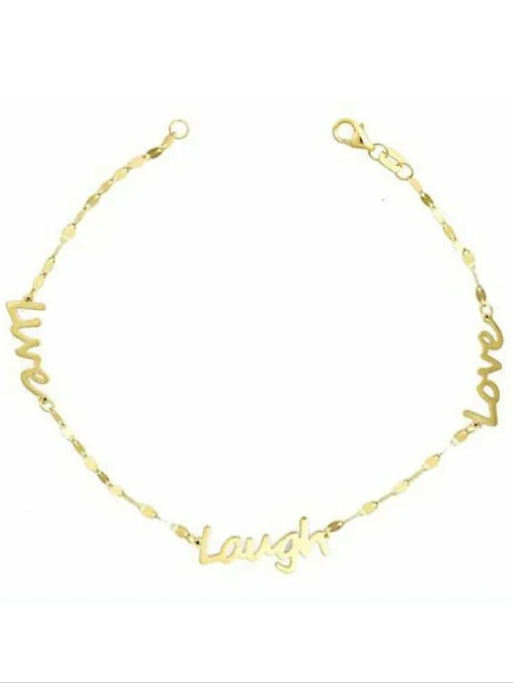Brilliance Ladies Bracelet, 10 k Yellow Gold, 7.5 in